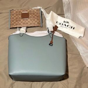 Coach day tote sage Clearance